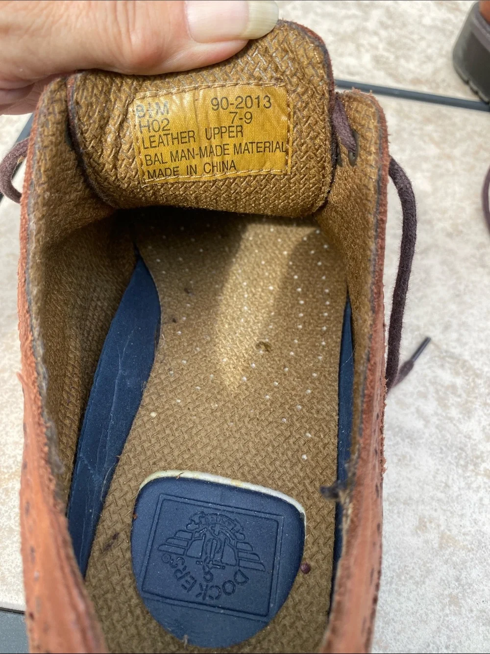 Dockers classic brown